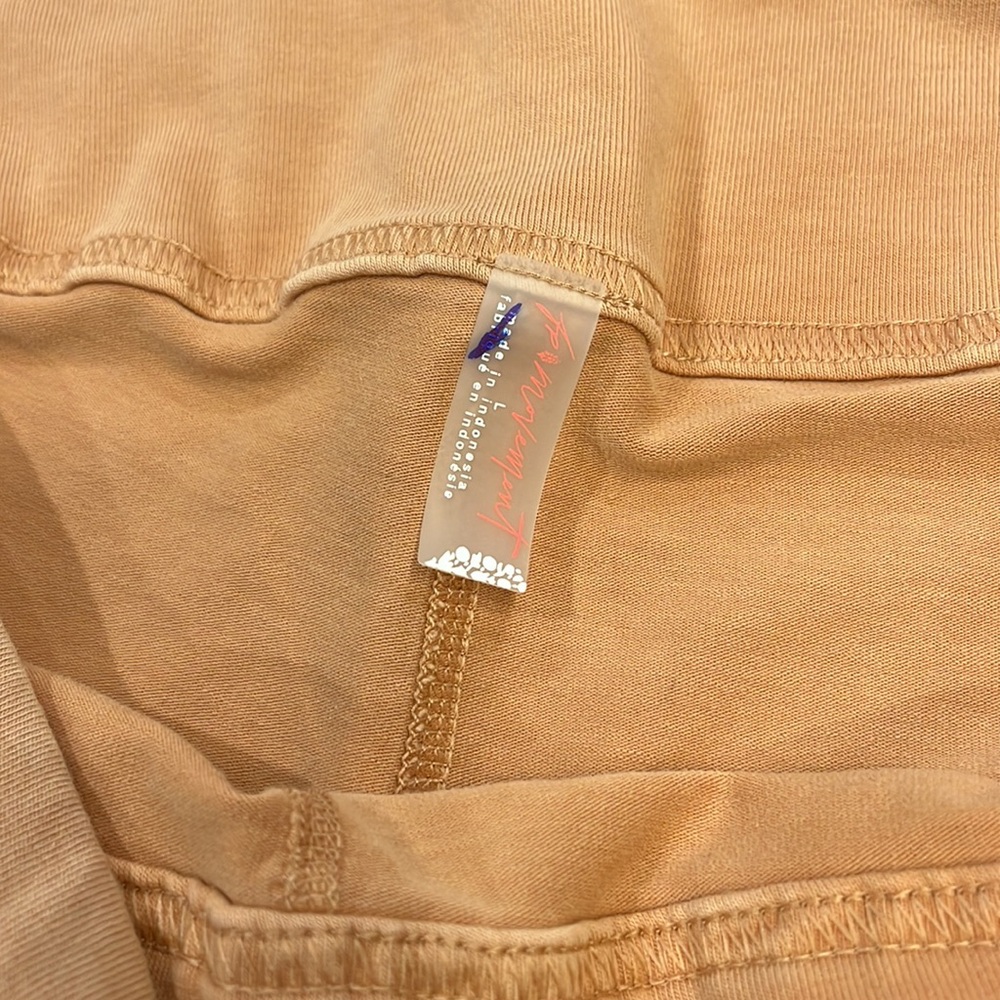 NWT Free People Hot Shot Kick Flares Leggings Color- Neutral - Picture 6 of 7